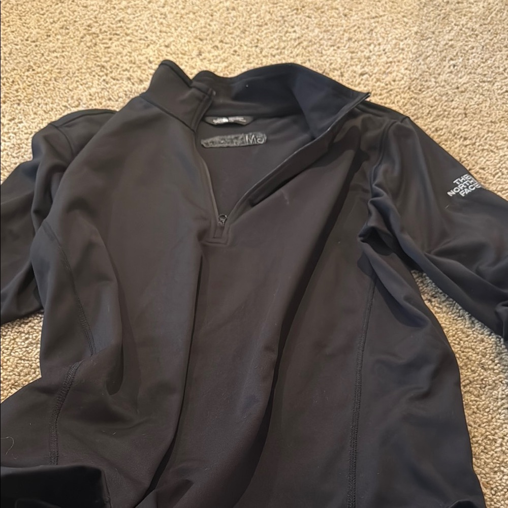 The North Face Charcoal Quarter-Zip Top